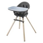 Chaise haute bébé évolutive 8 en 1  Chaise haute/Réhausseur/Tabouret/Bureau  De 6 mois à 5 ans  Beyond Graphite2 Eco