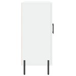 vidaXL Buffet blanc 90x34x80 cm bois d'ingénierie