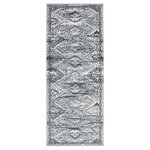 vidaXL Tapis BCF Gris oriental 80x200 cm