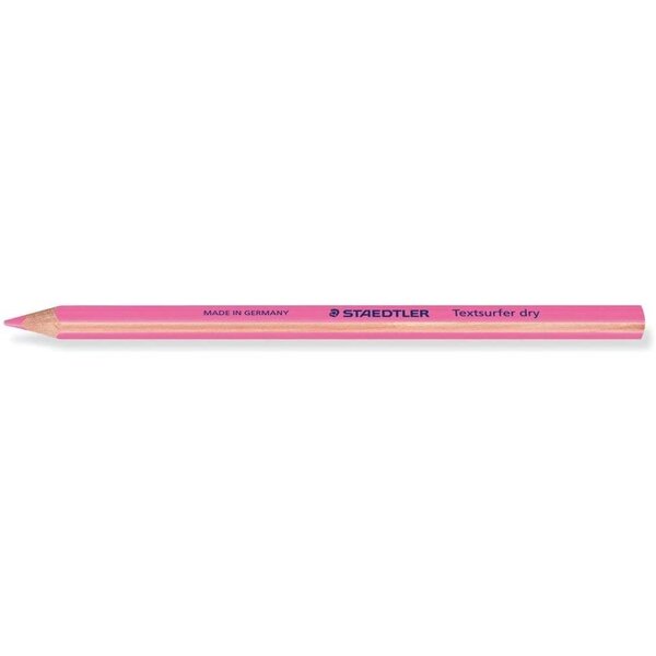Crayon surligneur à sec TEXTLINER DRY Mine 4 mm Rose STAEDTLER