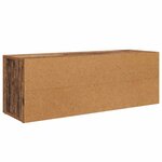 vidaXL Meuble TV Bois Ancien 100 x 31 5 x 35 cm Bois d'ingénierie