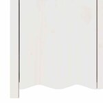 vidaXL Buffet Drammen Blanc 79 x 43 x 75 5 cm Bois de pin massif