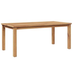 vidaXL Table basse Marron 110 x 55 x 45 cm Bois de teck solide