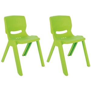 Siva 20141-20141 - Lot de 2 Chaises vertes pour enfants