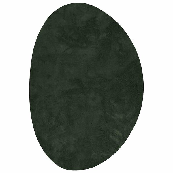 vidaXL Tapis HUARTE Vert forêt 140 x 200 cm Polyester