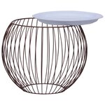 vidaXL Tables basses 2 Pièces Doré