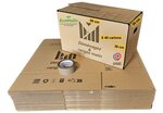 Lot de 40 cartons 50x30x30 cm poignées renforcées double épaisseur + 1 rouleau adhésif 68 m