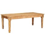 vidaXL Table basse Marron 100 x 55 x 40 cm bois de manguier massif