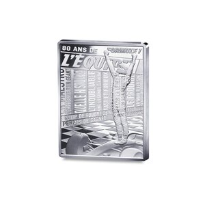 80 ANS L'ÉQUIPE - FORMULE 1 Monnaie de 10€ Argent