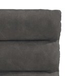 vidaXL Chaises à manger lot de 4 noir similicuir
