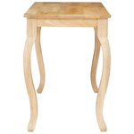 vidaXL Table basse Marron 100 x 55 x 77 cm bois de manguier massif