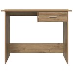vidaXL Bureau chêne artisanal 100 x 50 x 76 cm Bois d'ingénierie