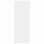 vidaXL Armoire à chaussures blanc 74 5x37 5x100 cm bois d'ingénierie