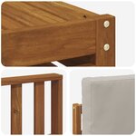 vidaXL Ensemble de canapés d'extérieur 8 pc Gris Naturel et Clair