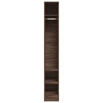 vidaXL Garde-robe chêne marron 30x50x200 cm bois d'ingénierie