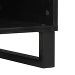 vidaXL Buffet Marron 80 x 33 x 75 cm bois de manguier massif