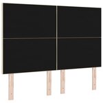 vidaXL Tête de lit Design à blocs en diamant Crème 160 cm Tissu