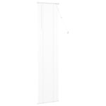 vidaXL Store Vénitien Réglable Blanc 213 x 40 cm PVC