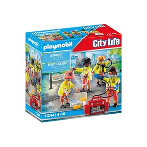 PLAYMOBIL 71244 - City Life Equipe de secouristes