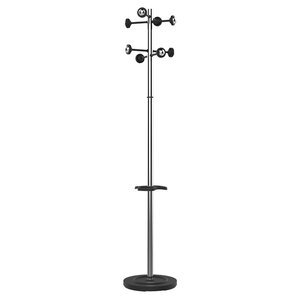 Portemanteau Accueil  - 8 patères - Chromé