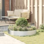 vidaXL Jardinières 5 Pièces 120x120x20 cm en acier galvanisé