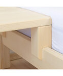 Lit cabane VILLY 2 places 90 x 200 blanc