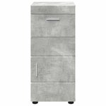 vidaXL Cabinet de salle de bain TULUM Gris béton 37 x 31.5 x 82 cm