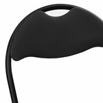 vidaXL Chaise pliante 2 Pièces Noir 48 x 43 5 x 81 cm Simili cuir