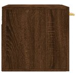 vidaXL Armoire murale Chêne marron 60x36 5x35 cm Bois d'ingénierie