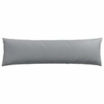vidaXL Coussins de canapé 2 Pièces Gris clair 145 x 40 cm tissu
