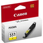 Canon cartouche d'encre cli-551y - jaune - capacité standard - 330 pages