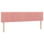 vidaXL Sommier à lattes de lit avec matelas et LED Rose 200x200 cm
