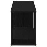 vidaXL Ensemble meuble TV Noir 100 x 24 x 63 cm Bois d'ingénierie