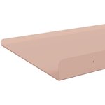 vidaXL Étagère flottante 4 pc Rose 40 x 18 x 2 5 cm Acier