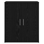 vidaXL Buffet 2 Pièces Chêne noir 60 x 31 x 70 cm Bois d'ingénierie