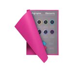 Paquet de 100 sous chemises 80g FLASH format A4 100% RECYCLE fuschia EXACOMPTA