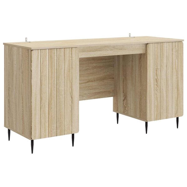 vidaXL Bureau Chêne Sonoma 142 5 x 50 x 75 cm Bois d'ingénierie