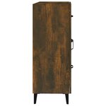 vidaXL Buffet chêne fumé 69 5x34x90 cm bois d'ingénierie