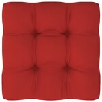 vidaXL Pouf palette de jardin Bois de pin imprégné de gris