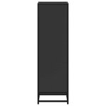 vidaXL Bibliothèque noir 33 5x33x107 5 cm bois d'ingénierie