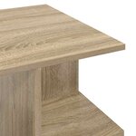 vidaXL Table basse Chêne Sonoma 87 x 50 x 45 cm Bois d’ingénierie