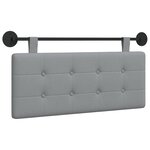 vidaXL Tête de lit suspendue Tissu