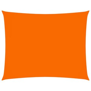 vidaXL Voile de parasol Tissu Oxford rectangulaire 3x4 m Orange