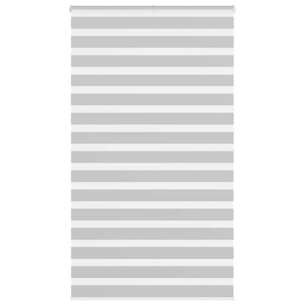 vidaXL Store zèbre gris clair largeur du tissu 120 9 cm polyester