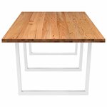 vidaXL Table à manger 320x120x74 cm bois de chêne massif rectangulaire