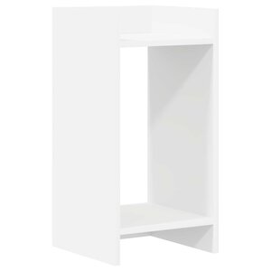 vidaXL Support de Plante Blanc 30 x 30 x 60 cm Bois d'ingénierie
