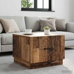vidaXL Table basse Bois ancien 49 x 50 x 37 cm Bois d'ingénierie