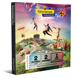 SMARTBOX - Coffret Cadeau Futuroscope - Séjour de 2 jours pour 2 adultes -  Séjour