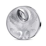 Le Seigneur des Anneaux Monnaie de 20€ Argent Haut Relief
