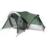 vidaXL Tente familiale tipi 8 personnes vert imperméable